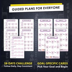Easy-to-Follow Waterproof Seated Exercise Cards – Ideal for Beginners & Seniors