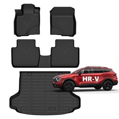for Honda HR-V Floor Mats 2023 2024 2025 2026 (Include Hybrid) Sport/LX/EX-L,…
