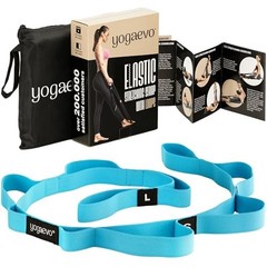 Elastic Stretching Strap with Loops – Cotton-Spandex Resistance Band for Muscle
