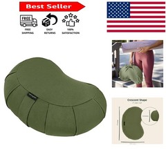 Sedona Cotton Meditation Cushion – 17in Firm Comfort for Posture Support