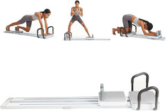 Pilates Reformer, Multifunctional Pilates Equipment for Abs Workout and Leg Exer