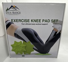 Dux Ridge Green Exercise Knee Pad Set NEW in Box