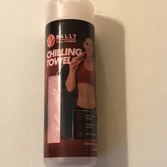 Bally Total Fitness Chilling Towel Pink