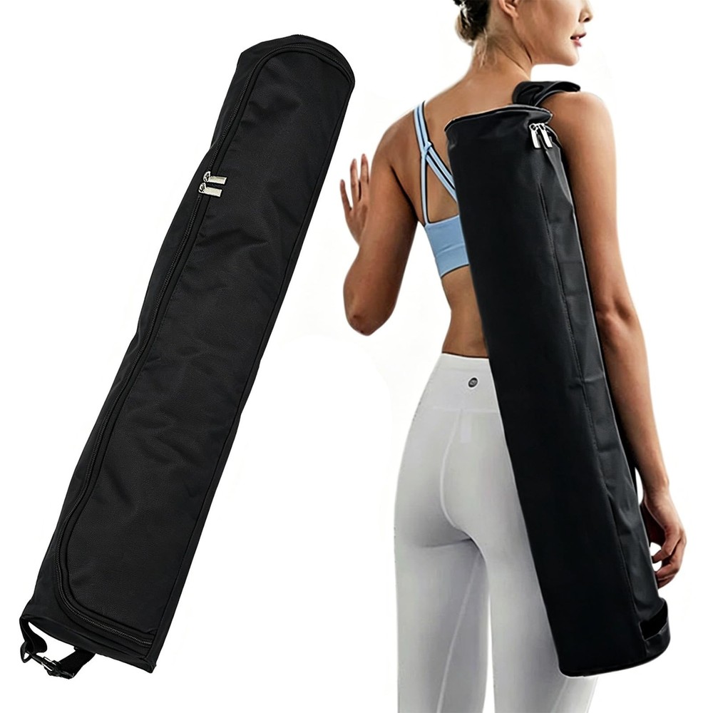 Yoga Mat Bag, Full Zip Exercise Yoga Mat Carrier Bag with Adjustable Strap, W…