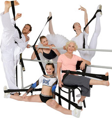 Si-Stretcher Stretching and Flexibility Aid for Martial Artists, Dancers, Gymnas