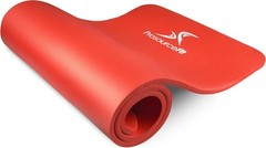 High Density Yoga Mat 1/2 Inch Thick with Carrying Strap for Easy Transport