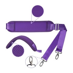 60 Inch Shoulder Strap with Removable Ultra-Thick Pad，Adjustable Buckles
