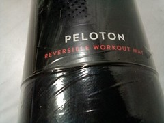 Peloton Reversible Workout Mat 71″ x 26″ 5mm Thickness Heavy Duty Black Red