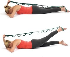 Versatile Stretch Out Strap for Therapy, Yoga & Pilates – 10 Loops, 0.25 lbs
