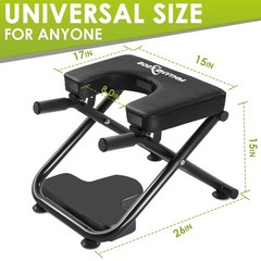 Yoga Headstand Bench Inversion Chair Neck Stress Relief Posture Strength 600lb