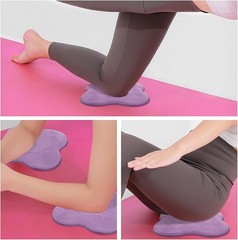 6 Pack Yoga Knee Pads, Pilates Knee Pad Cushion Extra Thick Foam for Knees Elbow