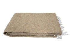Open Road Goods Handmade Solid Color Yoga Blanket – Thick Mexican Blanket Or