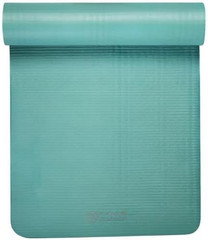 Gaiam Yoga Mat, Pilates & Exercise Mat, Thick Mat 2/5″ (10Mm) Workout Mat with E