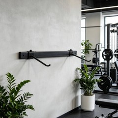 Adjustable Mat Rack Metal Gym Gear Organizer Long-Lasting
