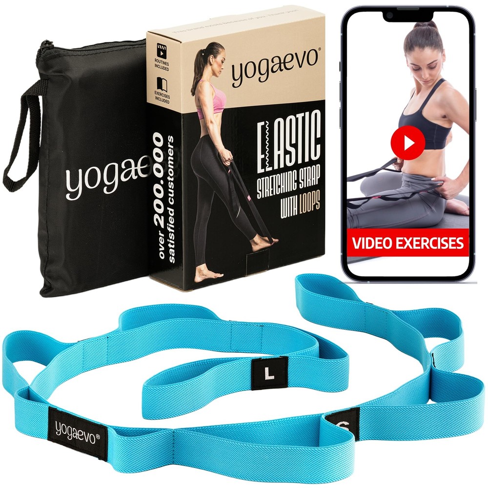 Yoga Evo Stretch Out Strap Loops Foot Stretcher For Dancers Yoga Stretch Bands