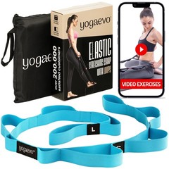 Yoga Evo Stretch Out Strap Loops Foot Stretcher For Dancers Yoga Stretch Bands