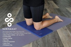 Studio-Approved Yoga Knee Pad – 24×10 Inches for Joint Comfort & Stability