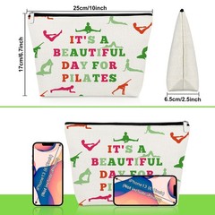 Pilates Gifts for Women Makeup Bag Yoga Lovers