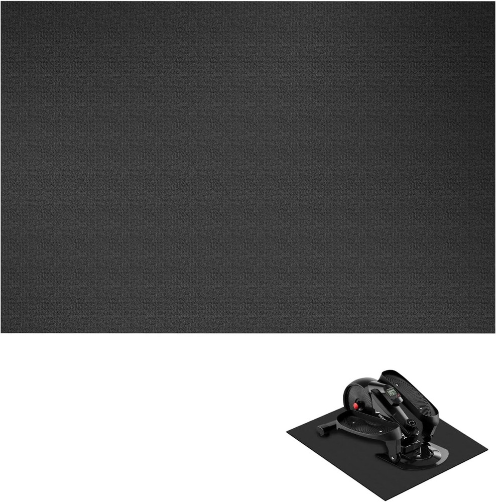 Elliptical Machine Non-Slip Mat, Apply to Under Desk Elliptical Peddler While