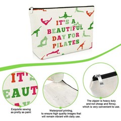 Pilates Gifts for Women Makeup Bag Yoga Lovers