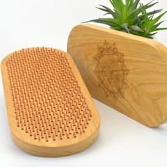 Oak Sadhu Board “Mandala” Copper Nails 10 mm/0.4 inch