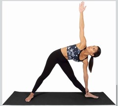 ProsourceFit Classic Yoga Mat 1/8” (3mm) Thick, Extra Long 72-Inch Lightweight
