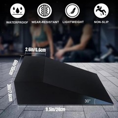 2x Squat Wedge Block Foot Incline Board Squat Ramp Balancing Practice Exercise