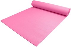 NEW Pink Yoga Mat Exercise Pilates High Density Foam 72″ x 24″ x 1/4″