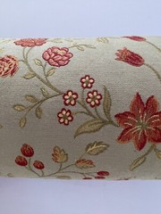Hugger Mugger Round Yoga Bolster – Firm Round Shape, Higher Profile Floral