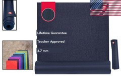 PROlite Yoga Mat 4.7mm Midnight PVC – High Density, Non-Slip, Responsibly Made