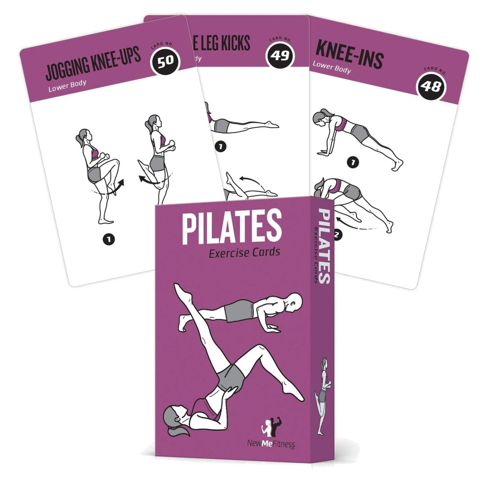 Durable Pilates Exercise Cards – Your Ultimate Home and Gym Workout Companion