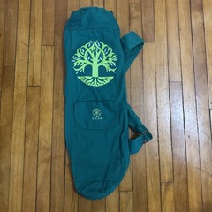 Gaiam Cargo Yoga Fitness Mat Holder 23″ Sling Workout Gym Bag Zip Carrier