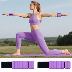 Home Exercise Equipment Pilates Kit Ring Ball Resistance Bands Adjustable Purple