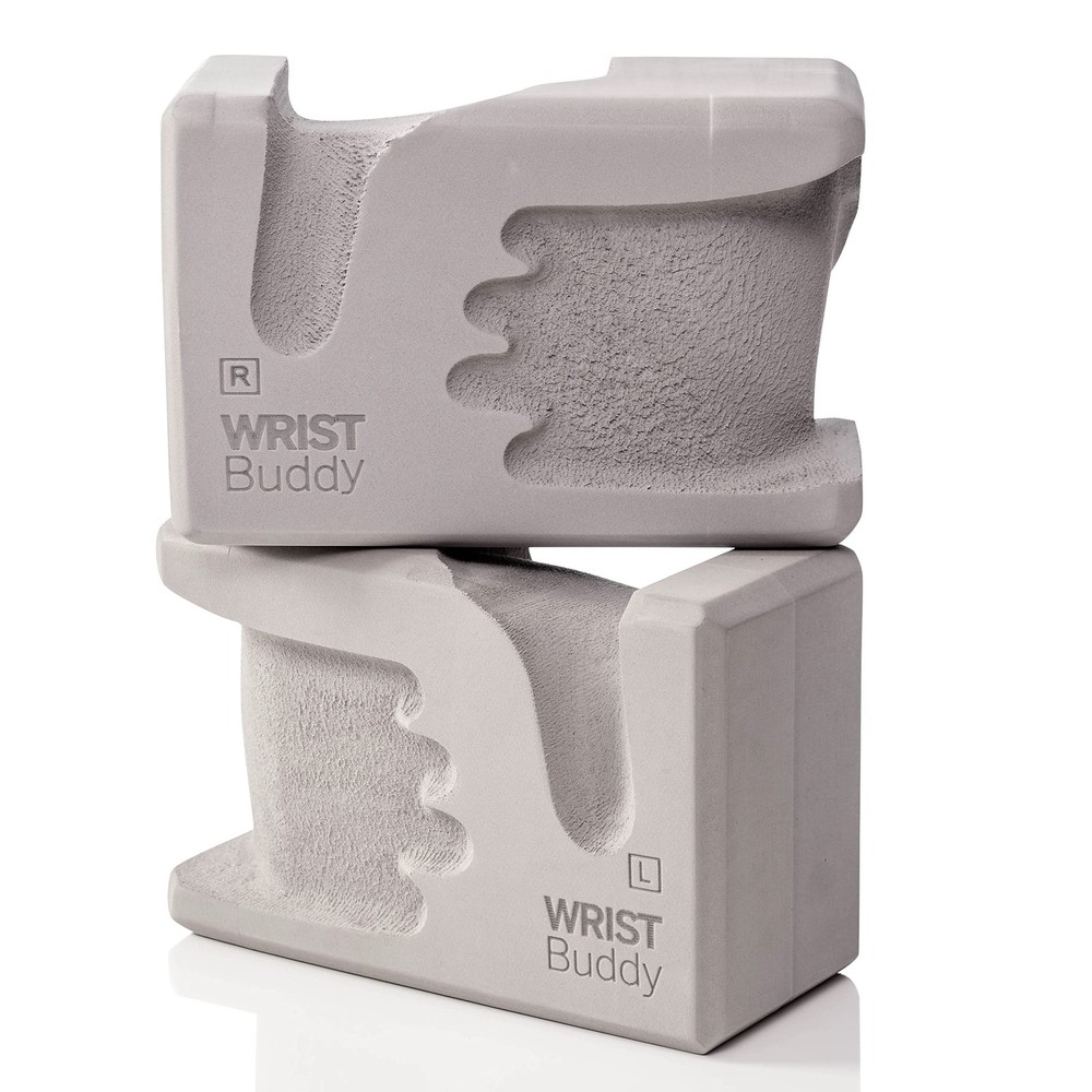 WRISTBuddy® Hand-Shaped Ergonomic Yoga Blocks for Optimal Wrist Support Durin…