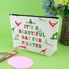 Pilates Gifts for Women Makeup Bag Yoga Lovers
