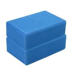 2x EVA Yoga Blocks Foam Brick Stretching Workout Pilates Exercise Gym Fitness