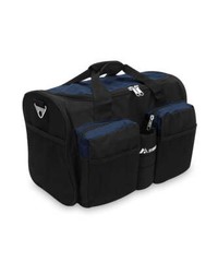 Unisex Sports Duffel Bag with Wet Pocket, Navy Blue