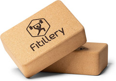 Yoga Block, Resilient Material, Easy to Grip, Comfortable Edges – 2 PACK