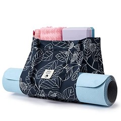 Yoga Bags for Women with Yoga Mats Bags Carrier Carryall Canvas Tote for Leaf
