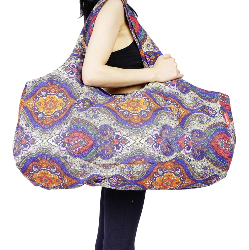 Aozora Yoga Mat Bag Large Yoga Mat Tote Sling Carrier with Pockets Fits Mats …