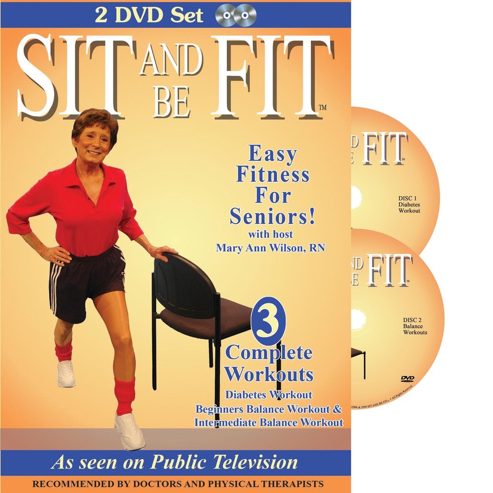 Sit & Be Fit: Diabetes & Balance Workouts: Senior Chair Fitness Exercise…