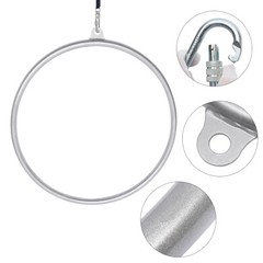 90cm Aerial Lyra Hoop Gymnastic Equipment Lifting Ring Yoga Ring Dance Stainless