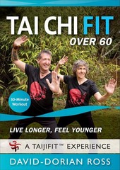Bundle: 3-DVD set Tai Chi Fit Over 60 by David-Dorian Ross (YMAA) Gentle…