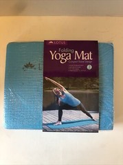 Lotus NIP 3MM Folding Yoga Mat 12”x 9.5”x 3” Seafoam