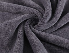 Wuwahold Microfiber Gym Towels Bigger Size 3P-15×31 inches, Grey+blue+purple