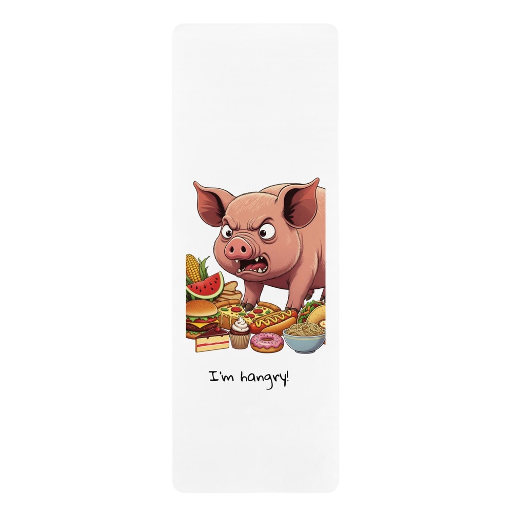 “I’m Hangry” yoga mat