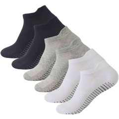 Ladies Yoga Socks Anti Slip Fitness Pilates Workout Running Short Socks