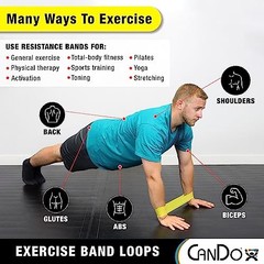 Exercise Loops – Arms – 10″ Black X-Heavy Single