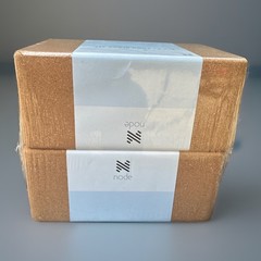 Node Fitness Yoga Equipment Cork Block Set 6” x 9” x 4” Natural Sustainable New