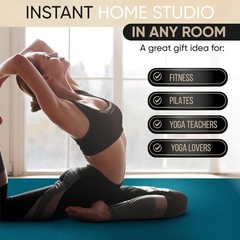 Gorilla Mats Large Yoga Mat 6x4ft 7x5ft Extra Thick